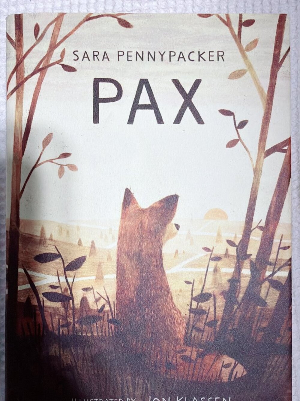 Pax by Sara Pennypacker Illustrated by Jon Klassen Hardcover Book